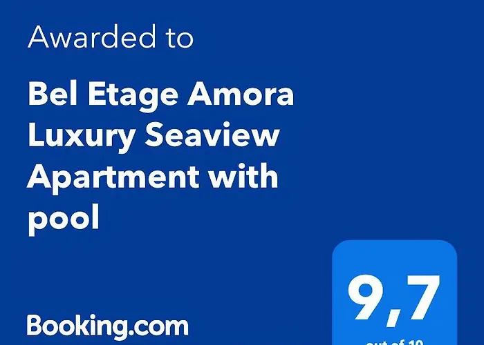 Bel Etage Amora Luxury Seaview With Pool شقة